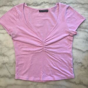 Brandy Melville Pink Gina Top